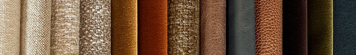 Solenna Crafted to Order upholstery fabric swatches