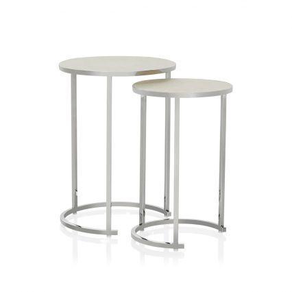 Knox Round Nesting Side Tables (set of 2)