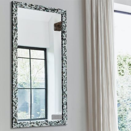 Bloom Rectangle Shell Mirror